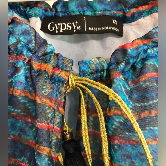 Gypsy 05 Multicolor Patterned Dress - Picture 3 of 5